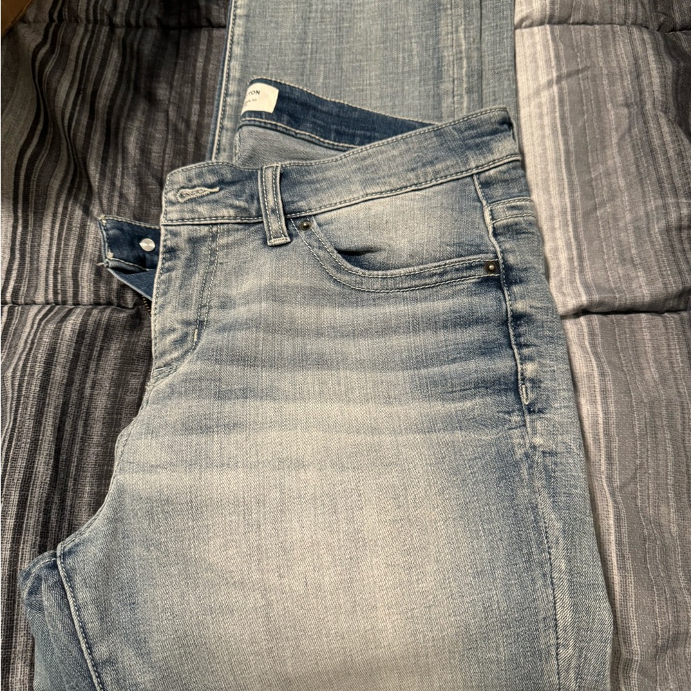 BKE straight leg crop jeans style Payton